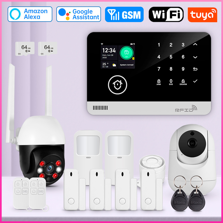 Smart Home Keyboard - Alarmsysteem voor thuis Tuya WIFI GSM