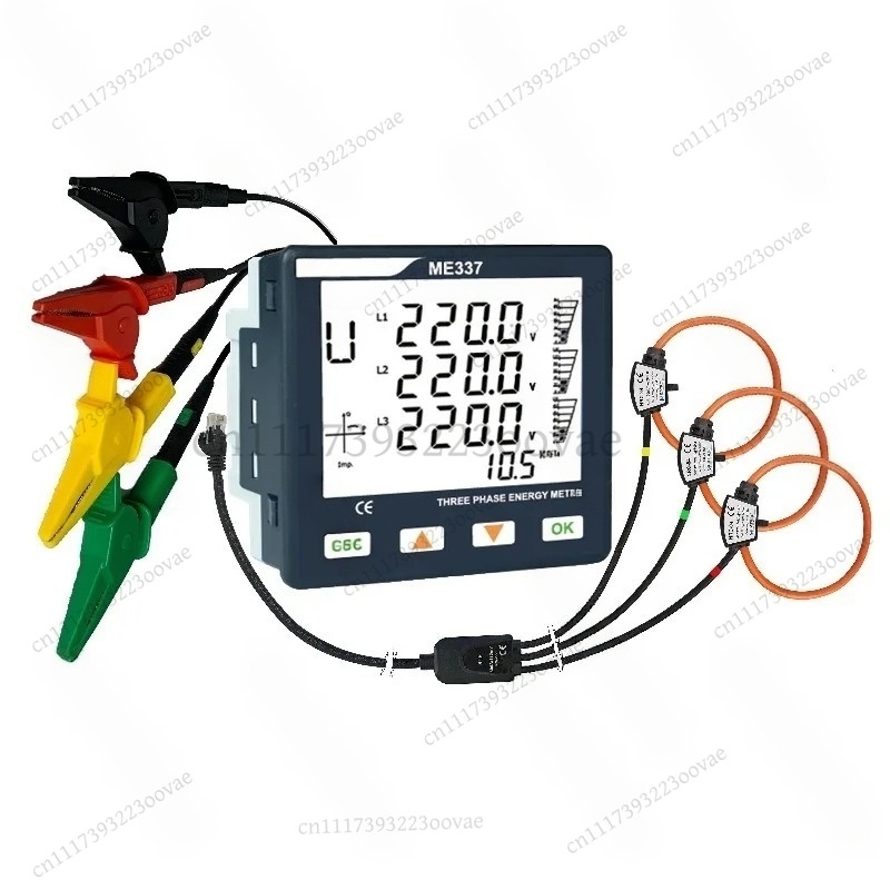 Smart Energy Monitor - LF_Smart Power Quality Meter RS485 Rogowski