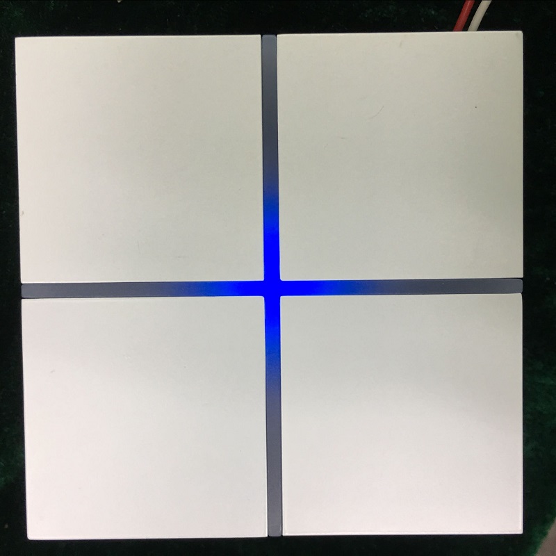 Smart Home Knx - 2026nieuw 2025 4-voudige KNX Touch Aluminium