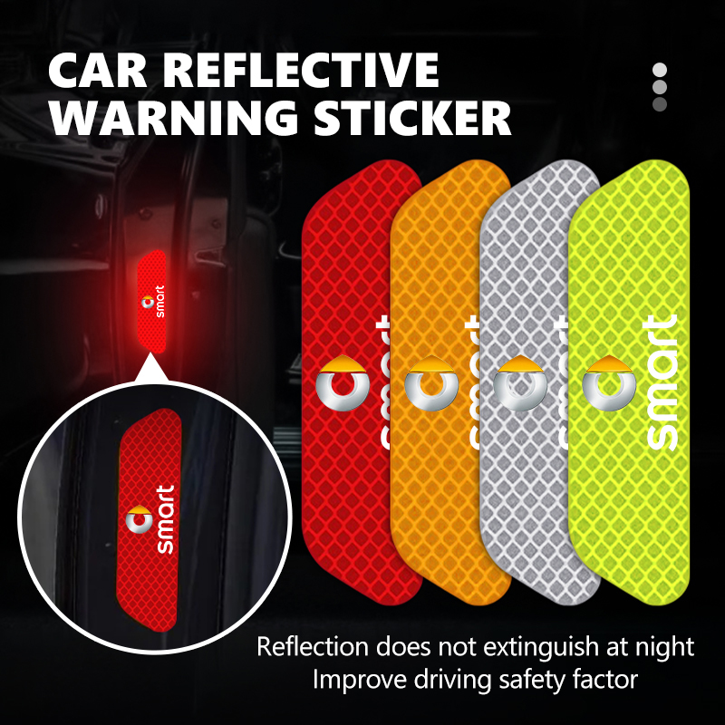 Smart Home Logo - Auto Deur Stickers DIY Reflecterende Tape