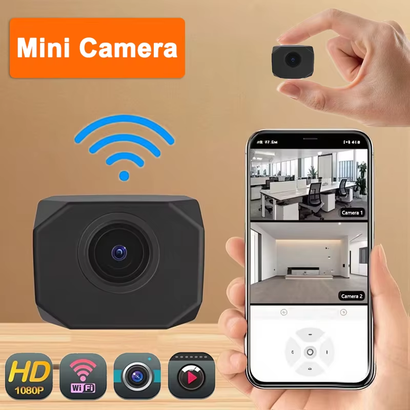 Smart Home Design - 4K HD WiFi-beveiligingscamera voor thuis Mini