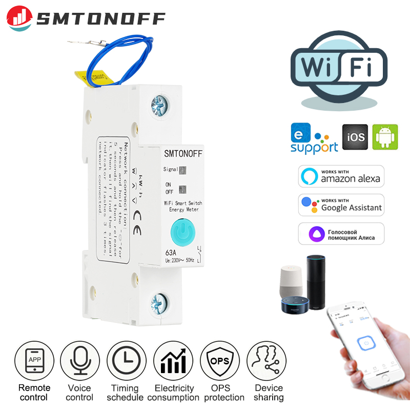 Smart Energy Monitor - Ewelink WiFi Slimme Schakelaar Energiebewaking Automatische