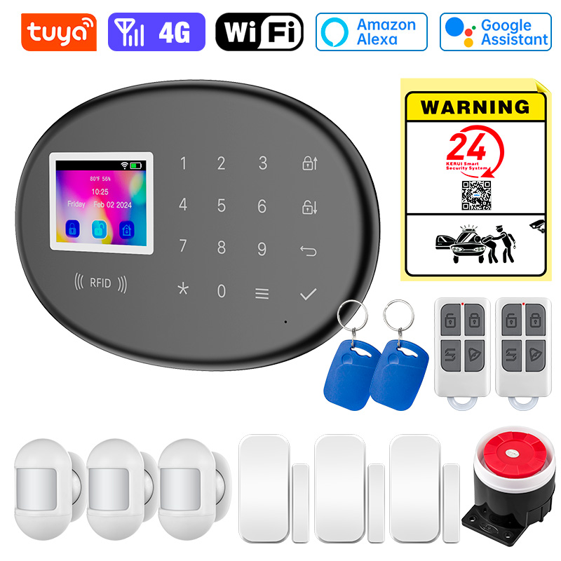 Smart Home Keyboard - Tuya Smart WiFi GSM 4G Home
