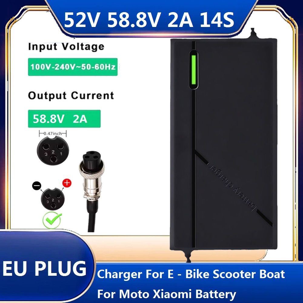 Smart Home Solution - AC100-240V met ventilator 58.8V 2A EBike