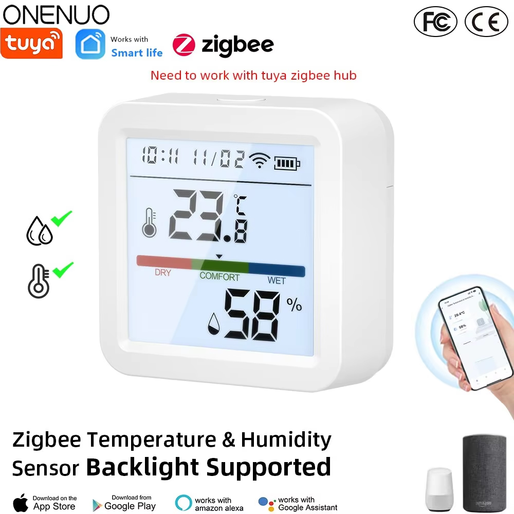 Smart Home Hub Ikea - Tuya ZigBee Smart Home Temperatuur Vochtigheidssensor