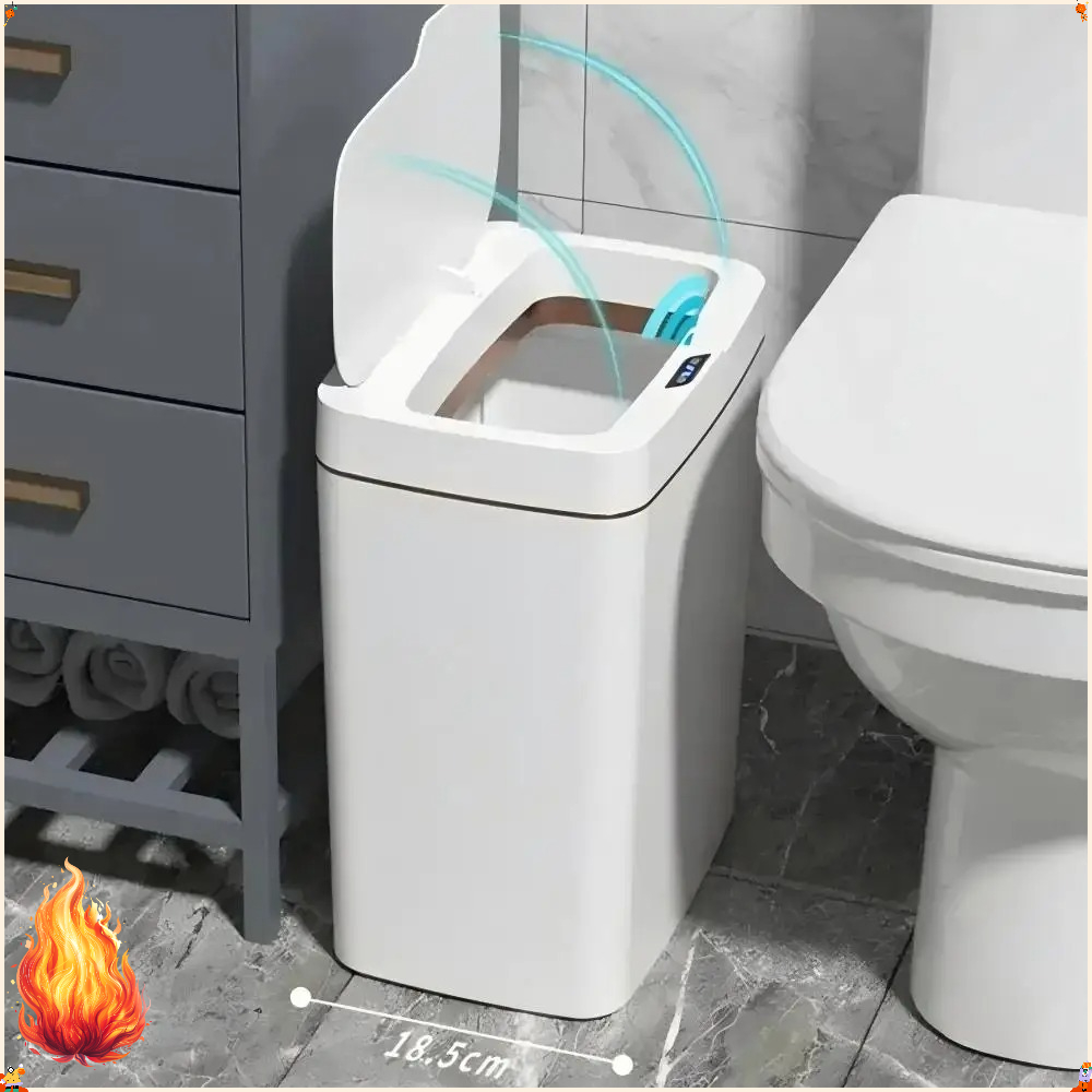 Smart Home Junkie - 15L Automatische sensorafvalbak Contactloze slimme afvalbak