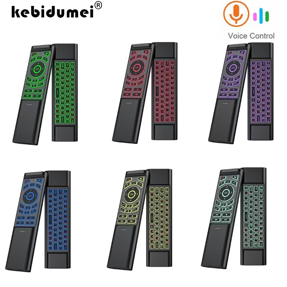 Smart Home Keyboard - Slimme afstandsbediening Air Mouse Voice Gyroscoop