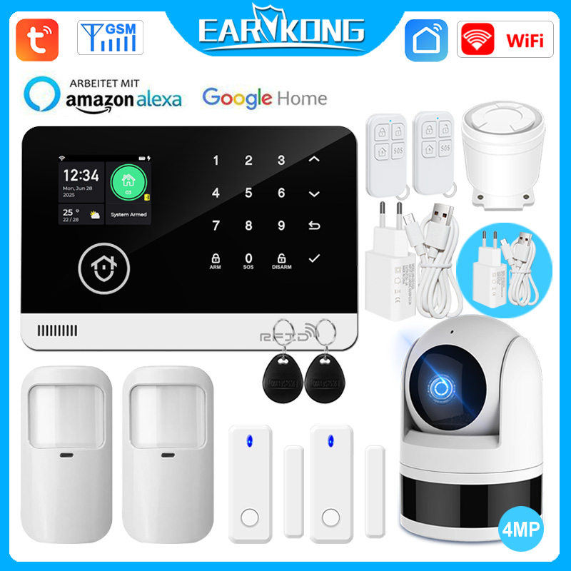 Smart Home Keyboard - Smart Life APP-bediening Tuya WiFi GSM