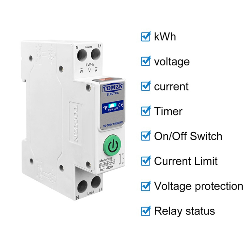 ABDE-TOMZN TOB9S-VAP TUYA Smar - Smart Energy Monitor recensie en prijs