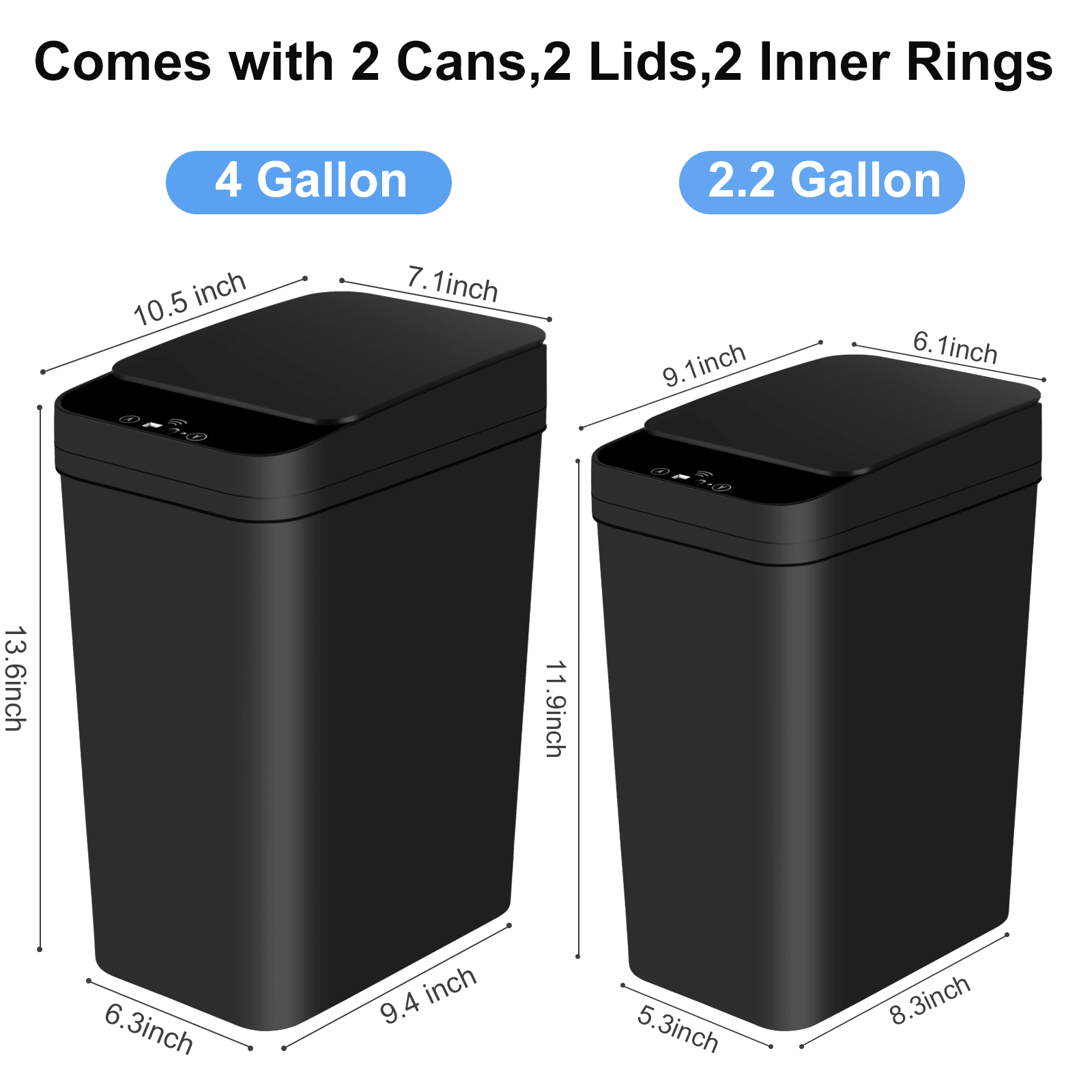 2-pack 2,2 liter & 4 liter aut - Smart Home Junkie recensie en prijs