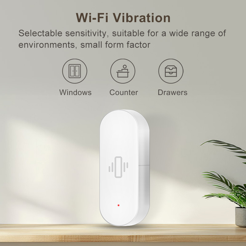 Tuya WiFi-trillingssensor, gev - Smart Home Setup recensie en prijs