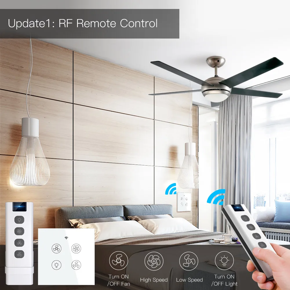 Nieuwe Wifi Rf Smart Plafond V - Smart Home Ventilation System recensie en prijs