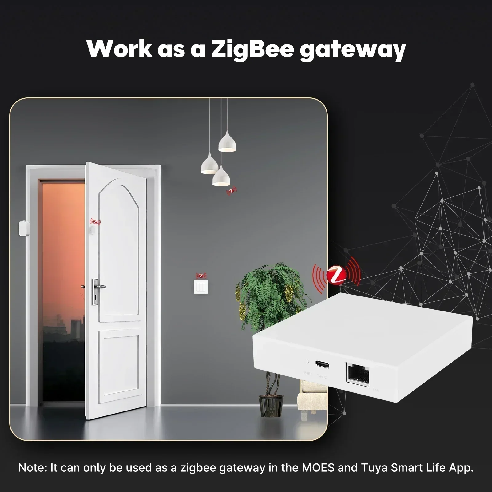 MOES Tuya Zigbee Matter Thread - Smart Home Hub Ikea recensie en prijs