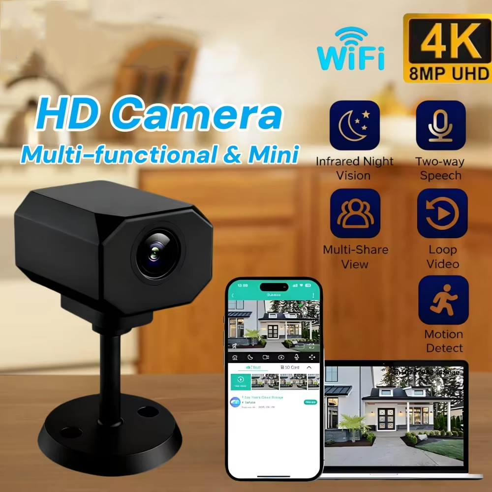 4K HD WiFi-beveiligingscamera  - Smart Home Design recensie en prijs