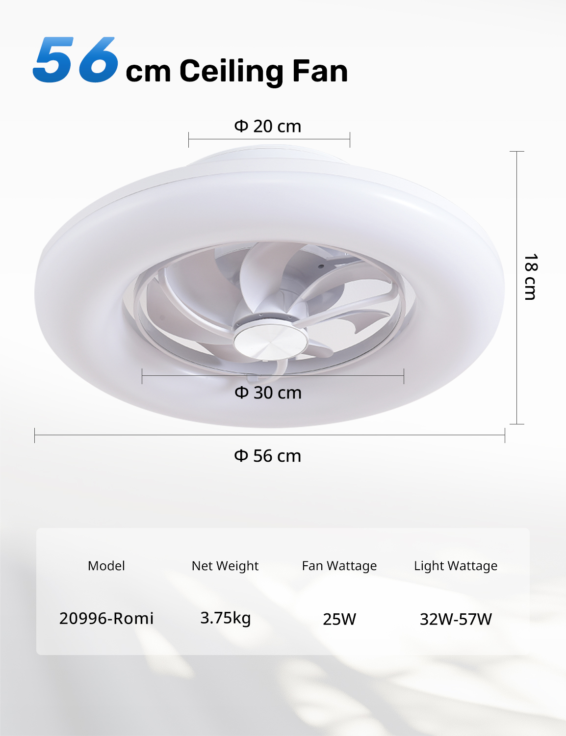Orison 22 inch 360 °   Oscille - Smart Home Ventilation System recensie en prijs