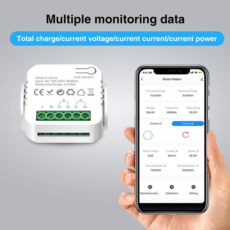 Tuya Smart Wifi Intelligente e - Smart Energy Monitor recensie en prijs