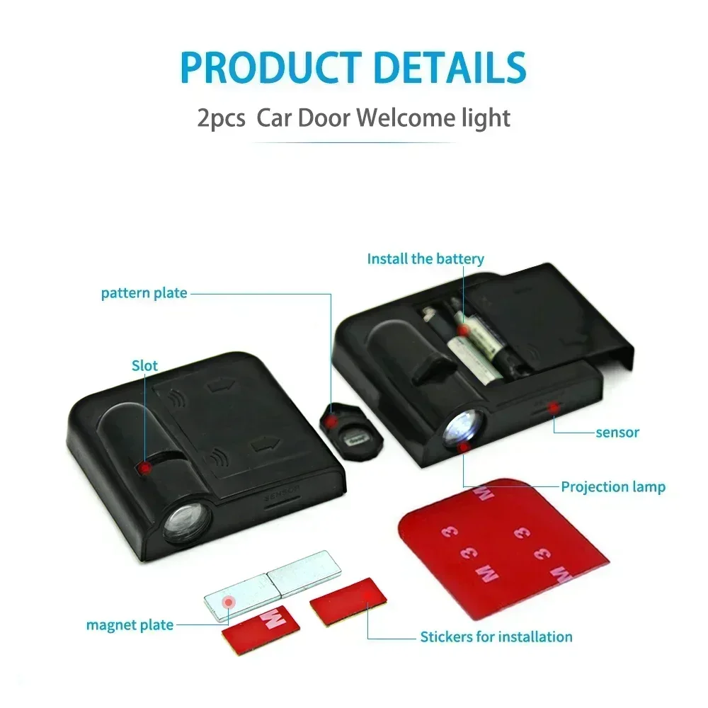 2 Stuks Auto Deur Embleem Proj - Smart Home Logo recensie en prijs