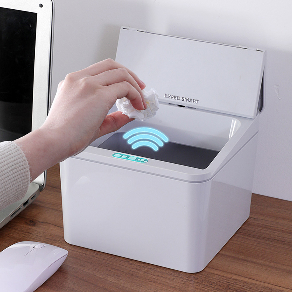 Desktop-prullenbak met elektri - Smart Home Junkie recensie en prijs