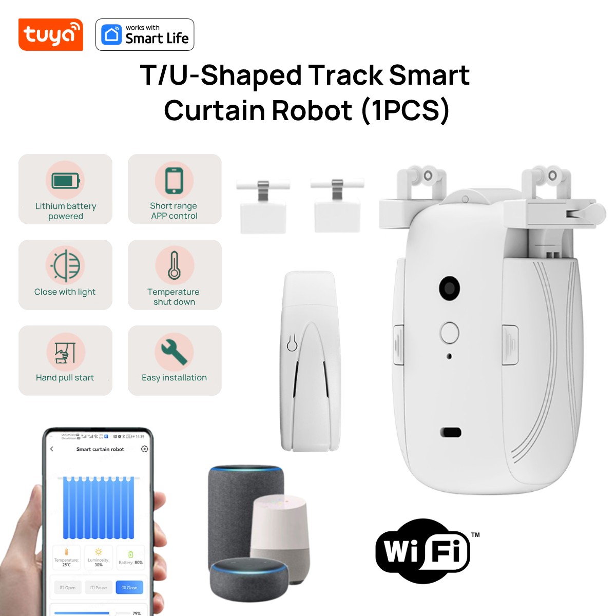 Tuya Smart WiFi-gordijnrobot ( - Smart Home Setup recensie en prijs