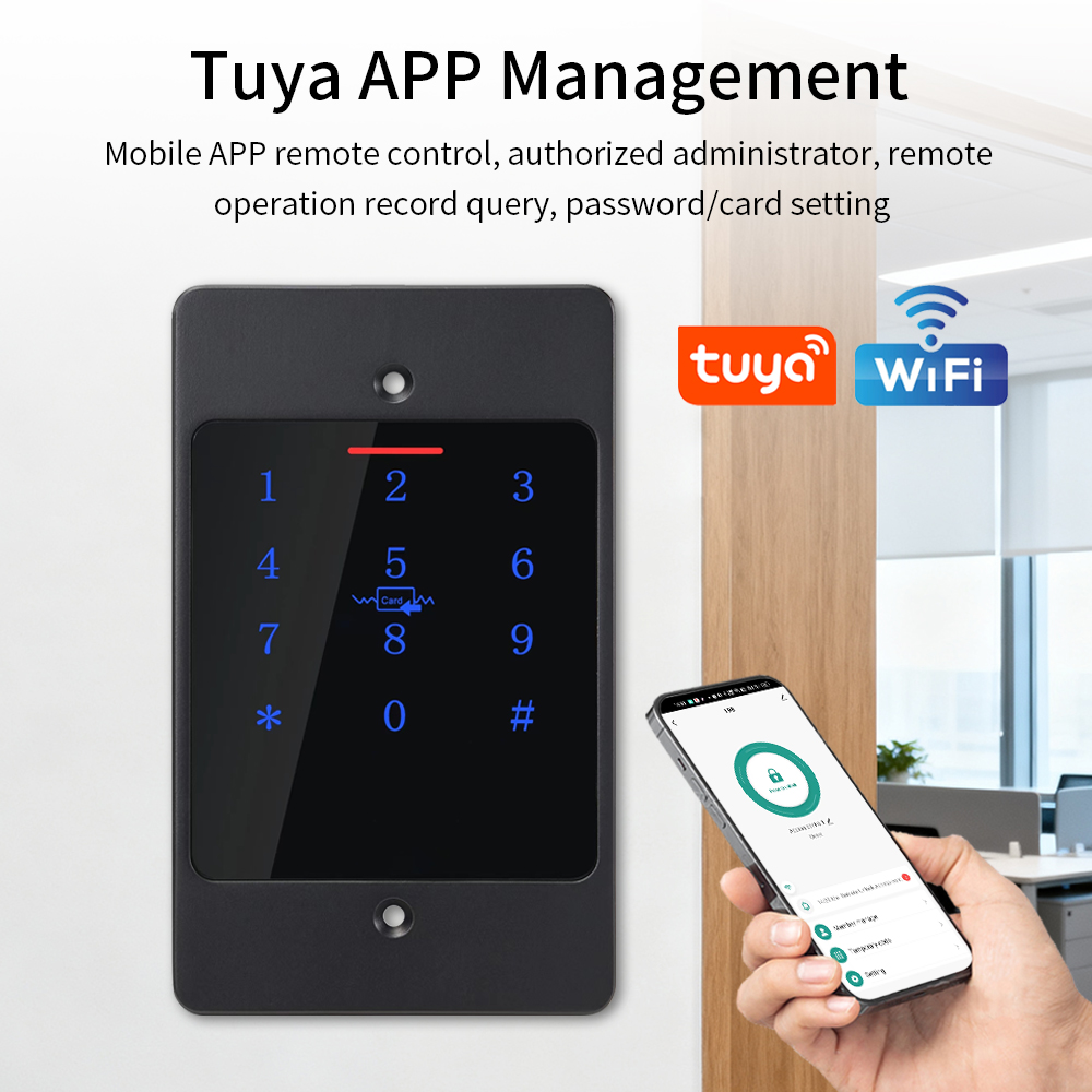 WiFi Tuya Smart Deurslot Toega - Smart Home Keyboard recensie en prijs