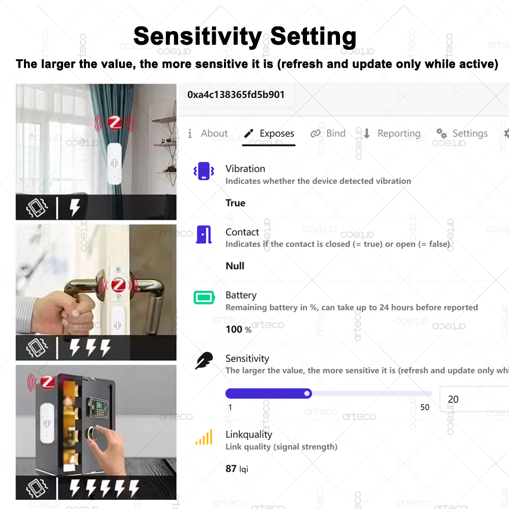 Smart ZigBee 3.0 Trillingssens - Smart Home Setup recensie en prijs