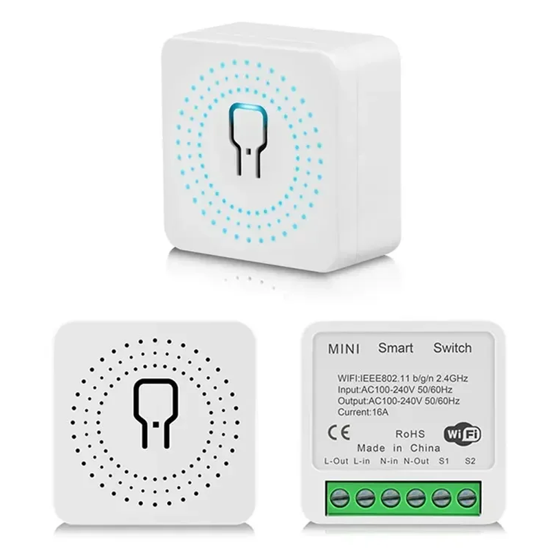 16A Tuya WiFi Smart Switch 2-w - Smart Energy Monitor recensie en prijs