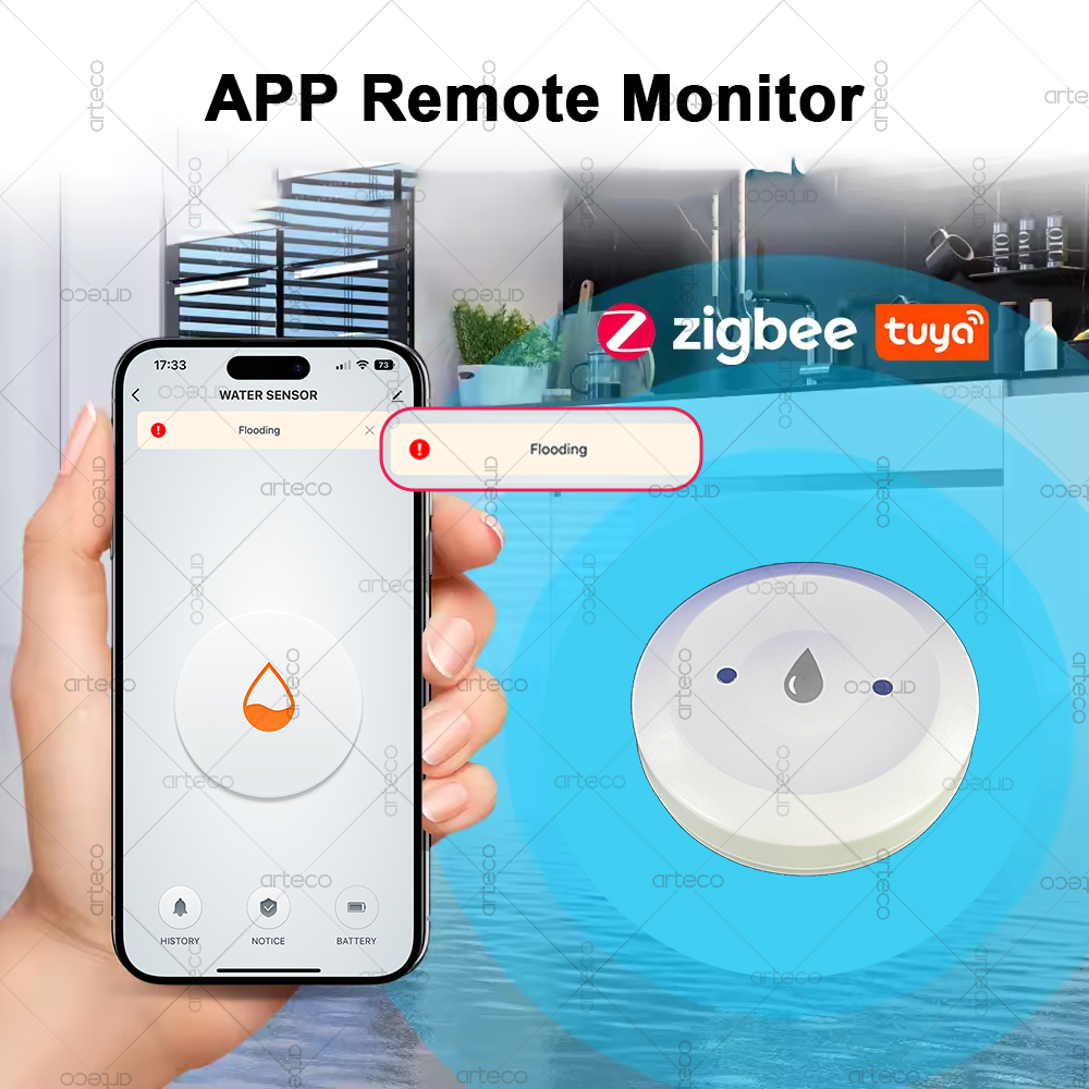 Tuya Smart Zigbee Watersensor  - Smart Home Setup recensie en prijs