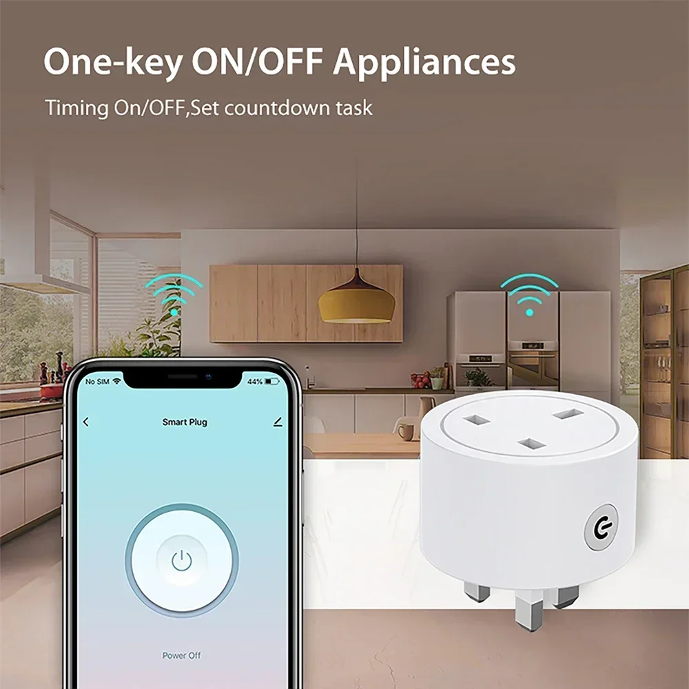 Zigbee Smart Plug 16A UK-stekk - Smart Energy Monitor recensie en prijs
