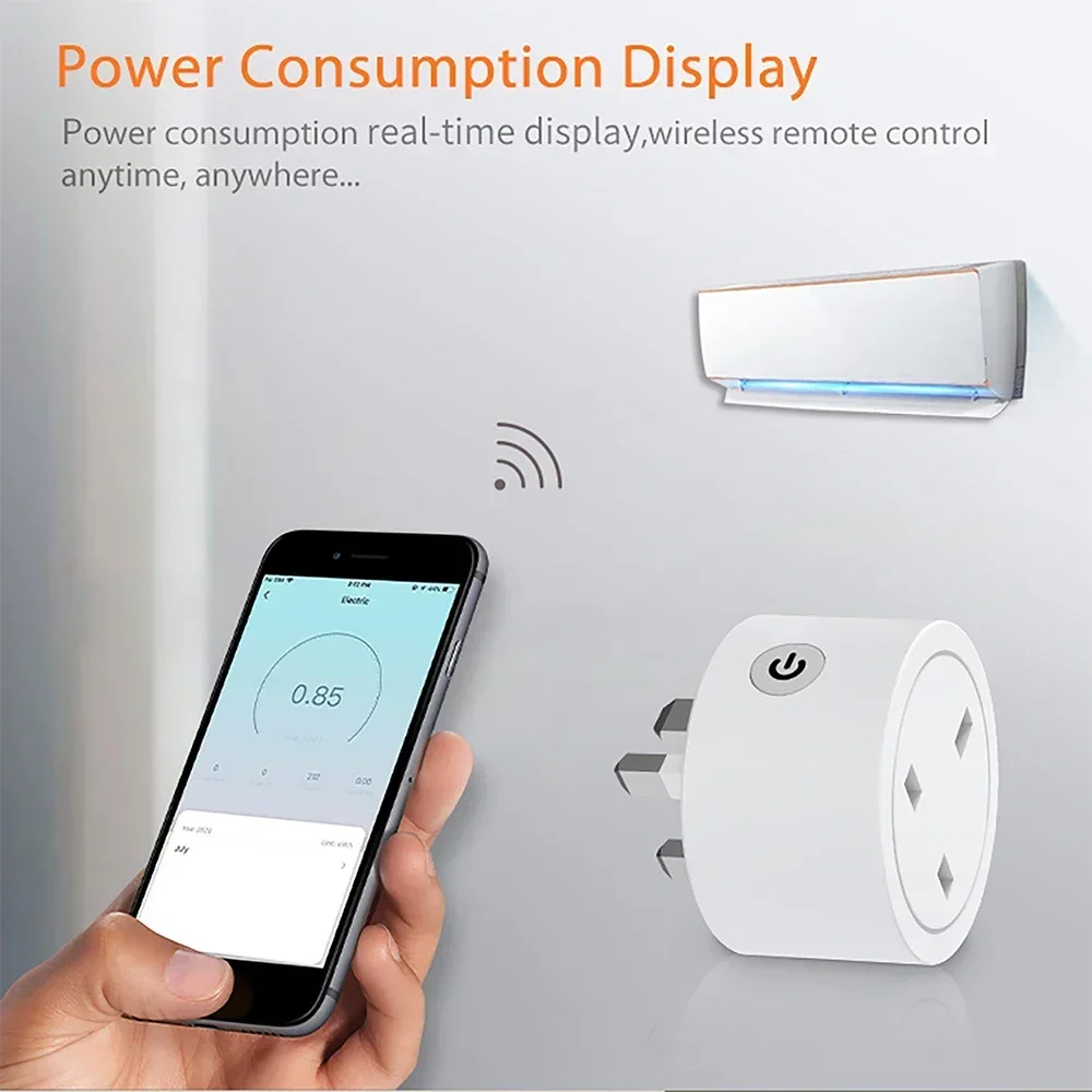 Zigbee Smart Plug 16A UK-stekk - Smart Energy Monitor recensie en prijs