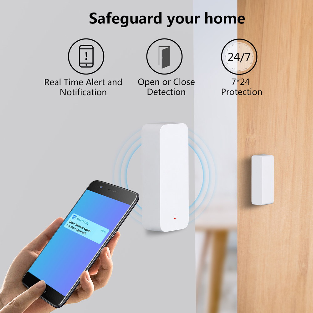 Tuya WiFi Zigbee Deur- en raam - Smart Home Solution recensie en prijs