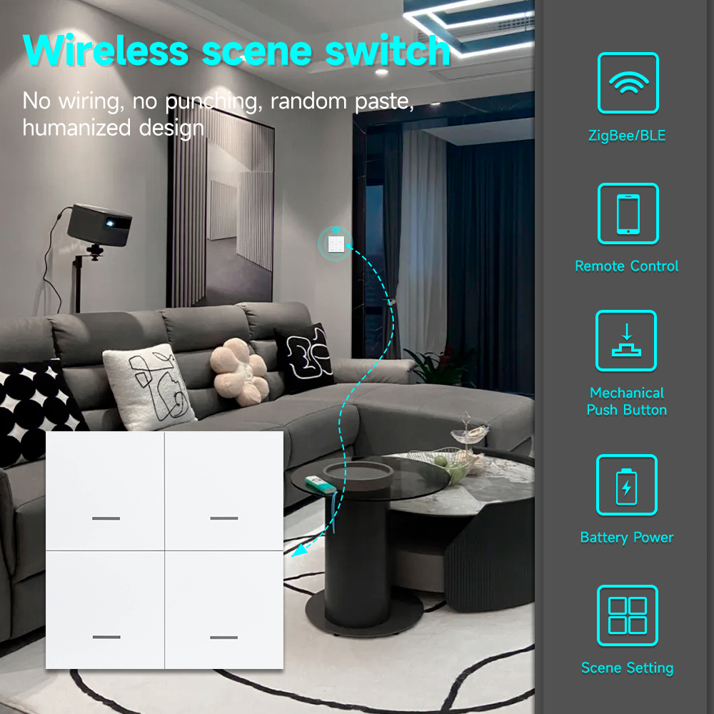 Tuya ZigBee 3.0 slimme scènesc - Smart Home Knx recensie en prijs