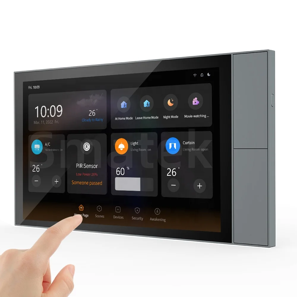 Digitaal scherm Touch Smart Wi - Smart Home Knx recensie en prijs