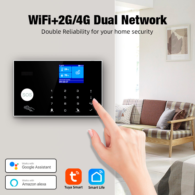 CORINA 4G Alarm met Deurbel Ri - Smart Home Keyboard recensie en prijs