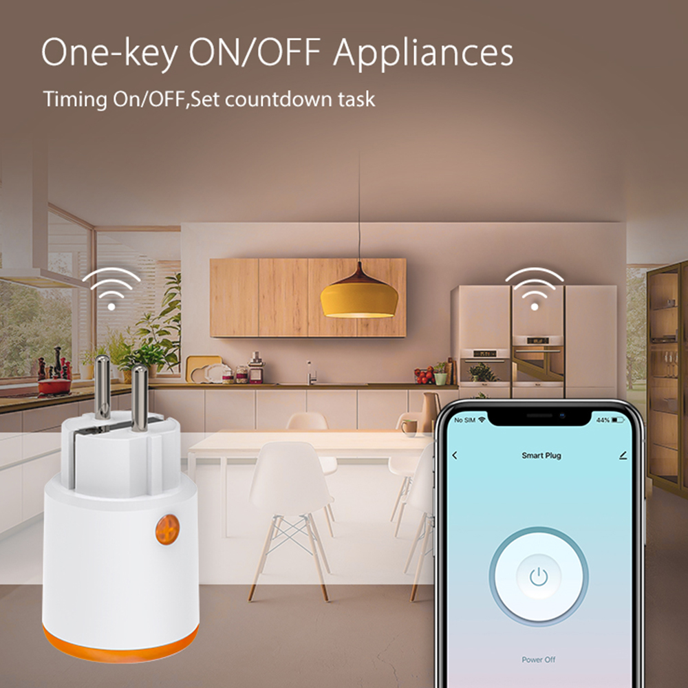 Smart Zigbee Stopcontact 3680W - Smart Energy Monitor recensie en prijs