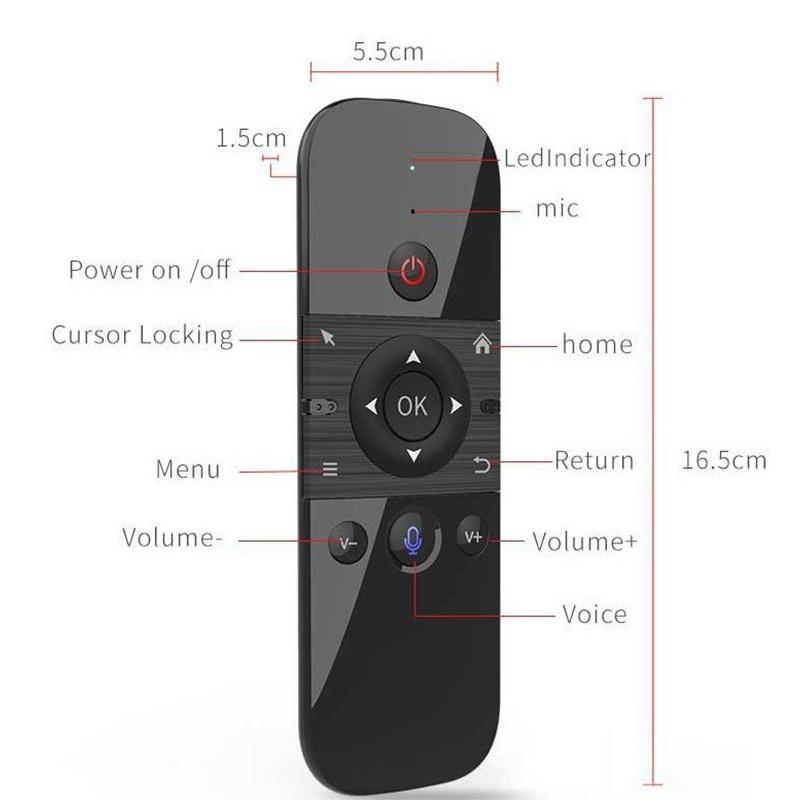 M8 Air Mouse Voice Remote Cont - Smart Home Keyboard recensie en prijs