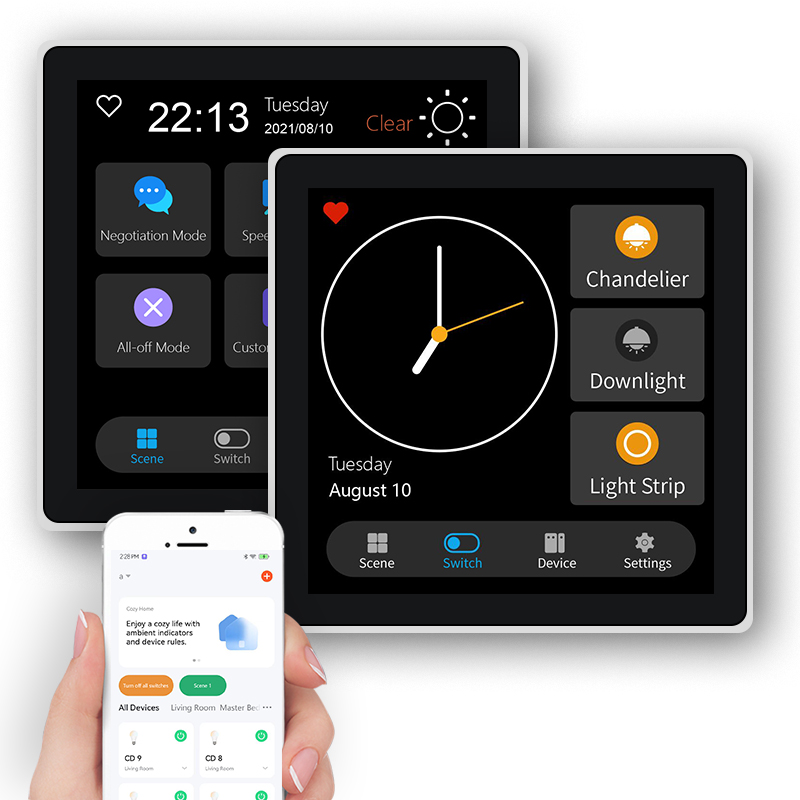 FUERS 4-inch touchscreen Multi - Smart Home Design recensie en prijs