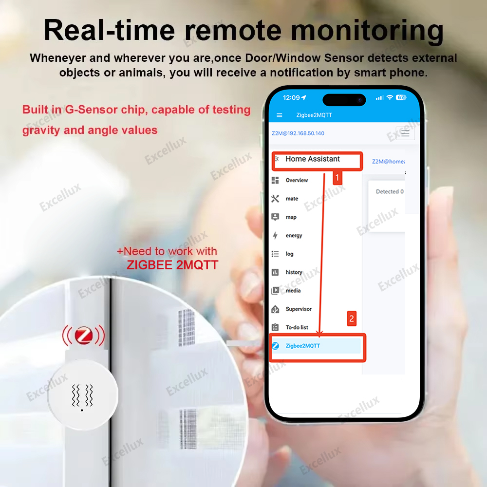 Zigbee 3.0 slimme trillingssen - Smart Home Setup recensie en prijs