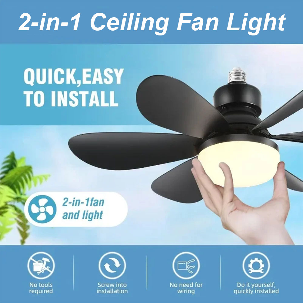 40W plafondventilator verlicht - Smart Home Ventilation System recensie en prijs
