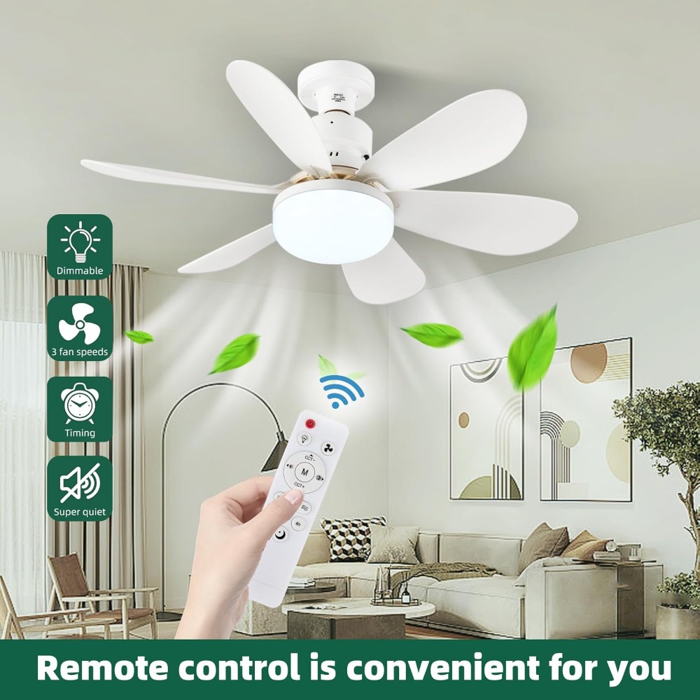 40W plafondventilator verlicht - Smart Home Ventilation System recensie en prijs