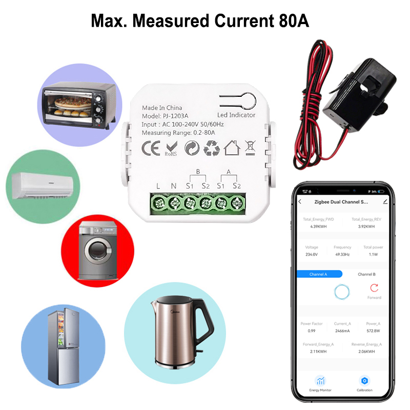 Slimme ZigBee-energiemeter Bid - Smart Energy Monitor recensie en prijs