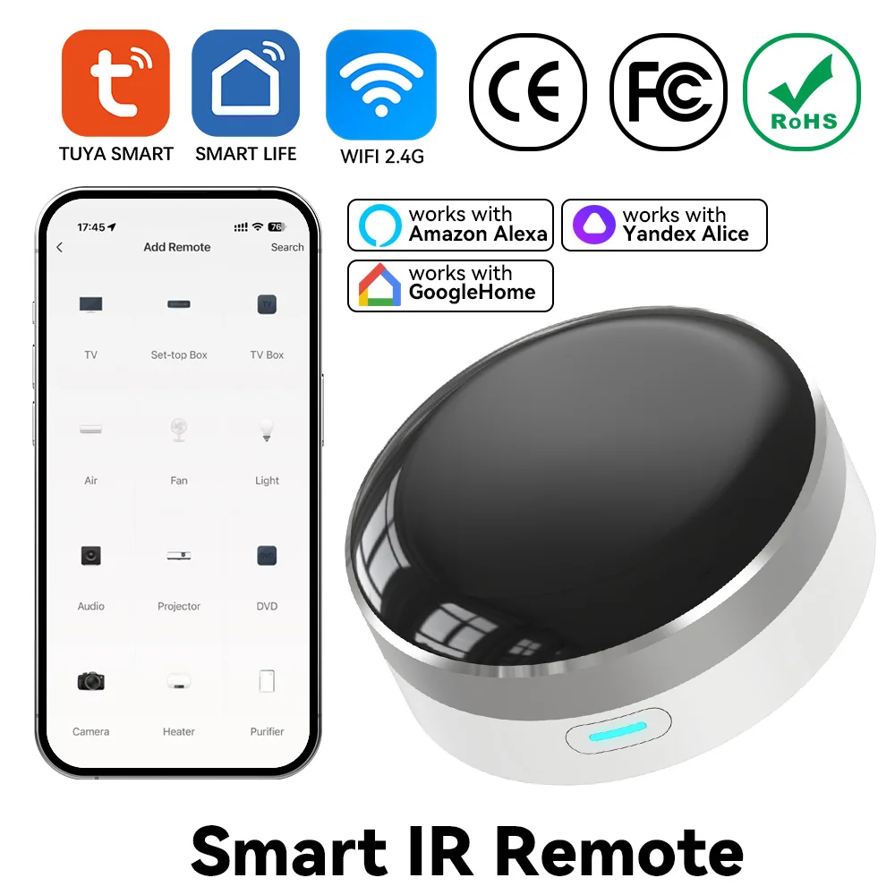 YFK WiFi Smart IR Blaster Univ - Smart Home Hub Ikea recensie en prijs