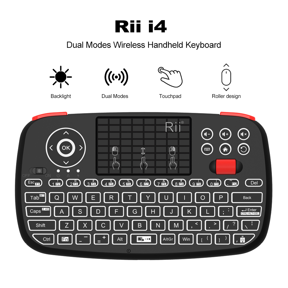 Rii I4 Mini BT Draadloos Toets - Smart Home Keyboard recensie en prijs