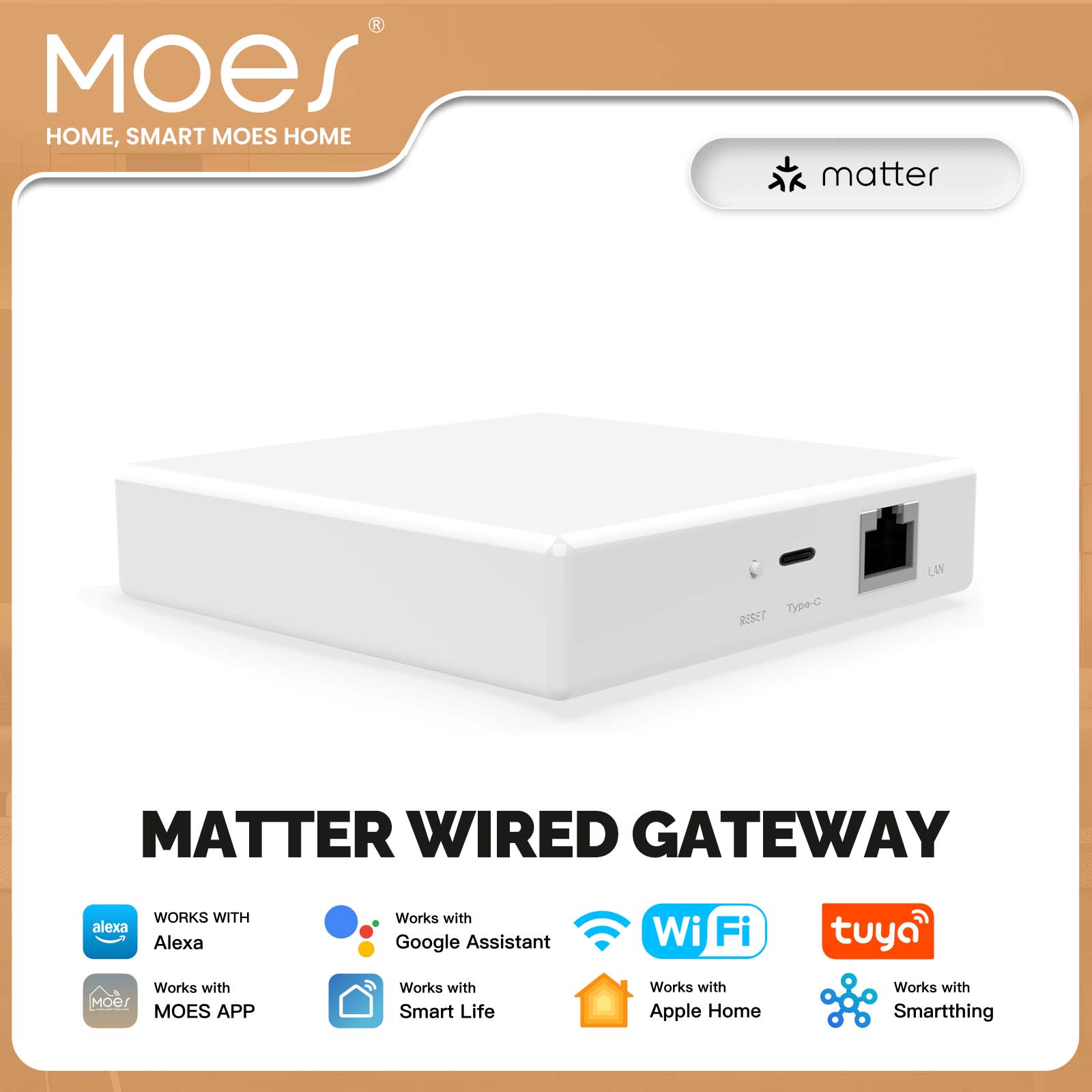 MOES Tuya ZigBee Matter Thread - Smart Home Hub Ikea recensie en prijs