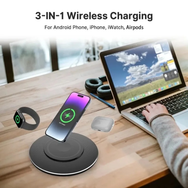 Compacte 15W 3-in-1 draadloze  - Smart Home Design recensie en prijs