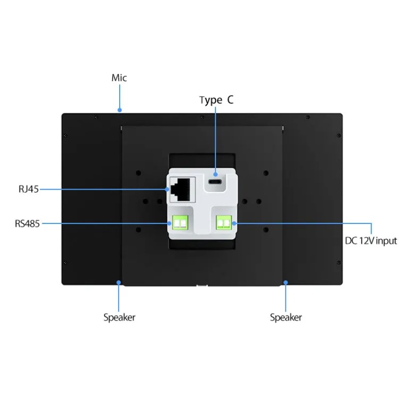 8 inch POE wandgemonteerd touc - Smart Home Knx recensie en prijs