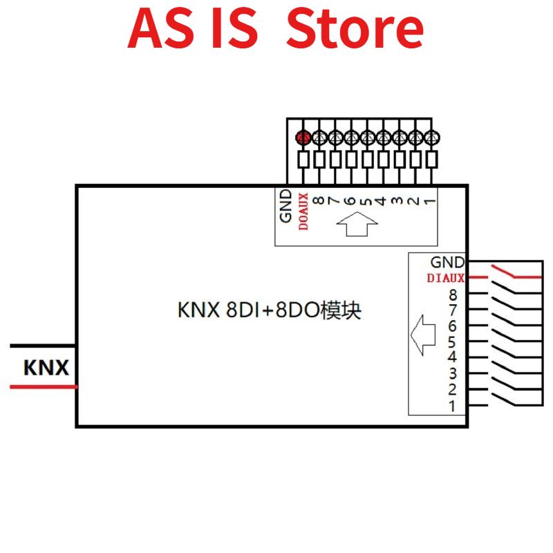 Smart Home KNX I/O Module - 8  - Smart Home Knx recensie en prijs