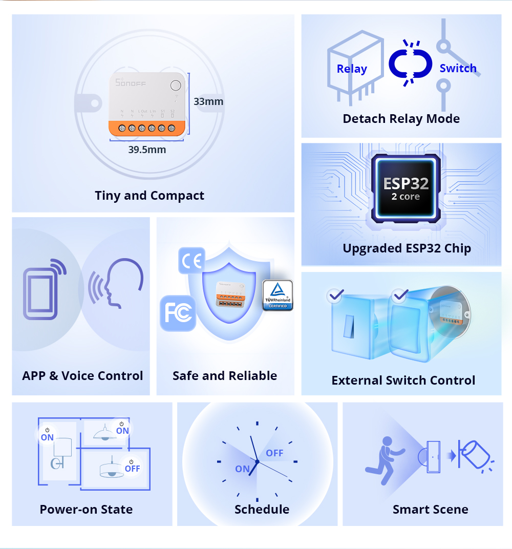 Sonoff Mini R4 Extreme Wifi Sm - Smart Home Setup recensie en prijs